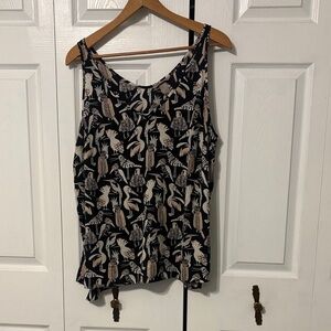 H&M Bird Print Blouse: 18